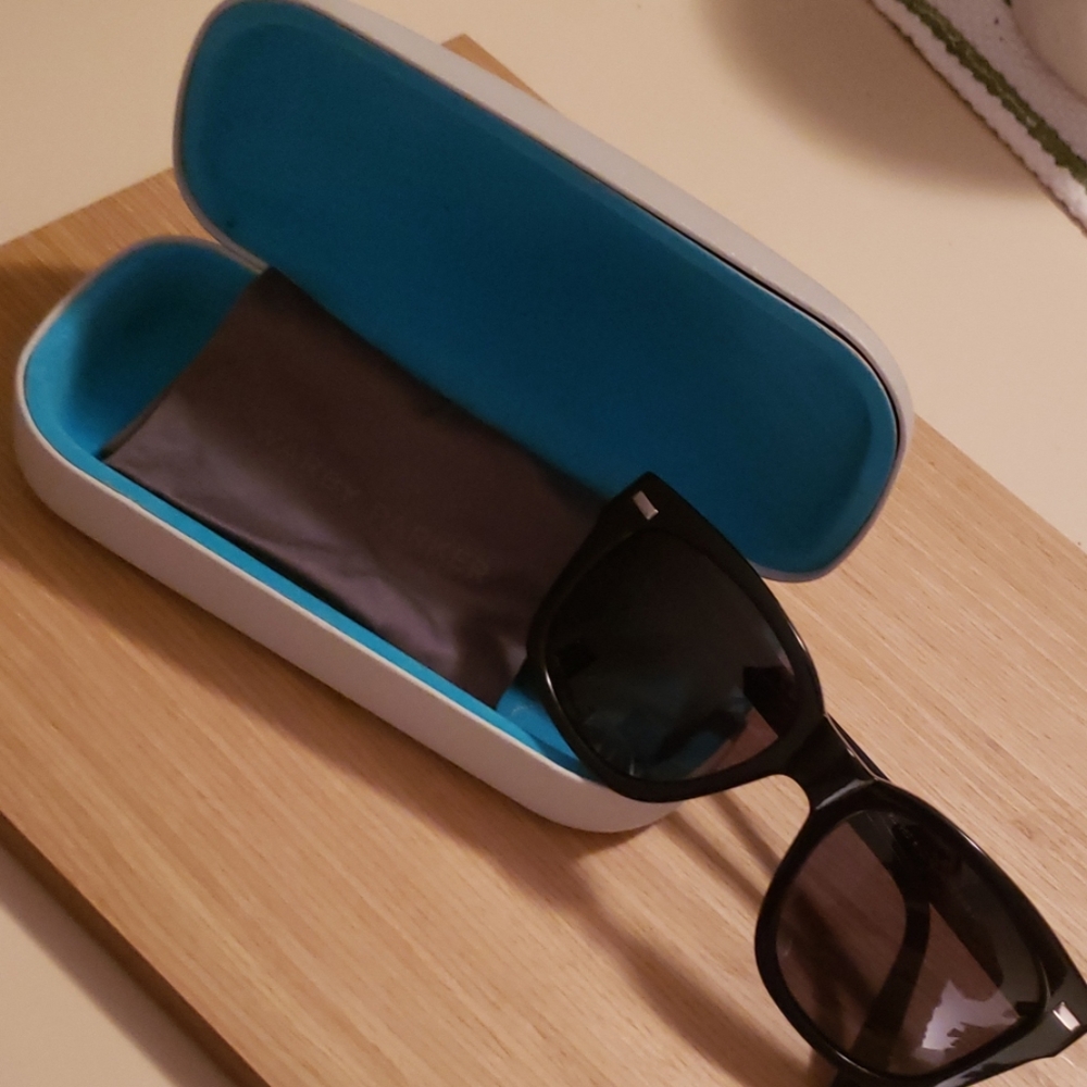 Warby Parker Everett Blue Sunglasses